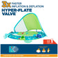 Swimways Baby Spring Float Splash N Play, Baby Float With Canopy & Upf Protection, Baby Pool Toys & Swimming Pool Accessories Fo