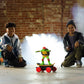 Teenage Mutant Ninja Turtles Raphael Cowabunga Skate Rc - Imitates Real Skate Tricks - 2.4 Ghz Remote Control - Ages 3+