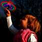 Windy City Novelties Hand-Held Led Light Up Galaxy Spinner - Colorful Flashing Lights For Parties, Events, And Fun