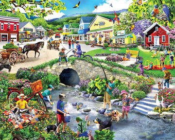 White Mountain Puzzles - Captured Moments Seek & Find - 1000 Piece Jigsaw Puzzle For Adults - Fun Family Activity - 24''X30''