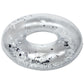 Franklin Sports Pool Float - Glitter Pool Tube - Inflatable Pool Raft - mature-themed Pool Float - 36 Inch - Pool Float - mature-themed - Lounge Float - Ring Pool - Kids - Silver (91041XB)