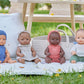 Miniland Clothes for Dolls 12 5/8'' Knitted Outfit Dress & Headband - ECO, Made in Spain, Quality, Role Play, Educational