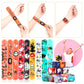 Novahance 36 Pcs Halloween Slap Bracelets Party Favors,Bulk Snap Bracelet Party Favors Supplies For Kids&Teens Gifts Teacher Cla