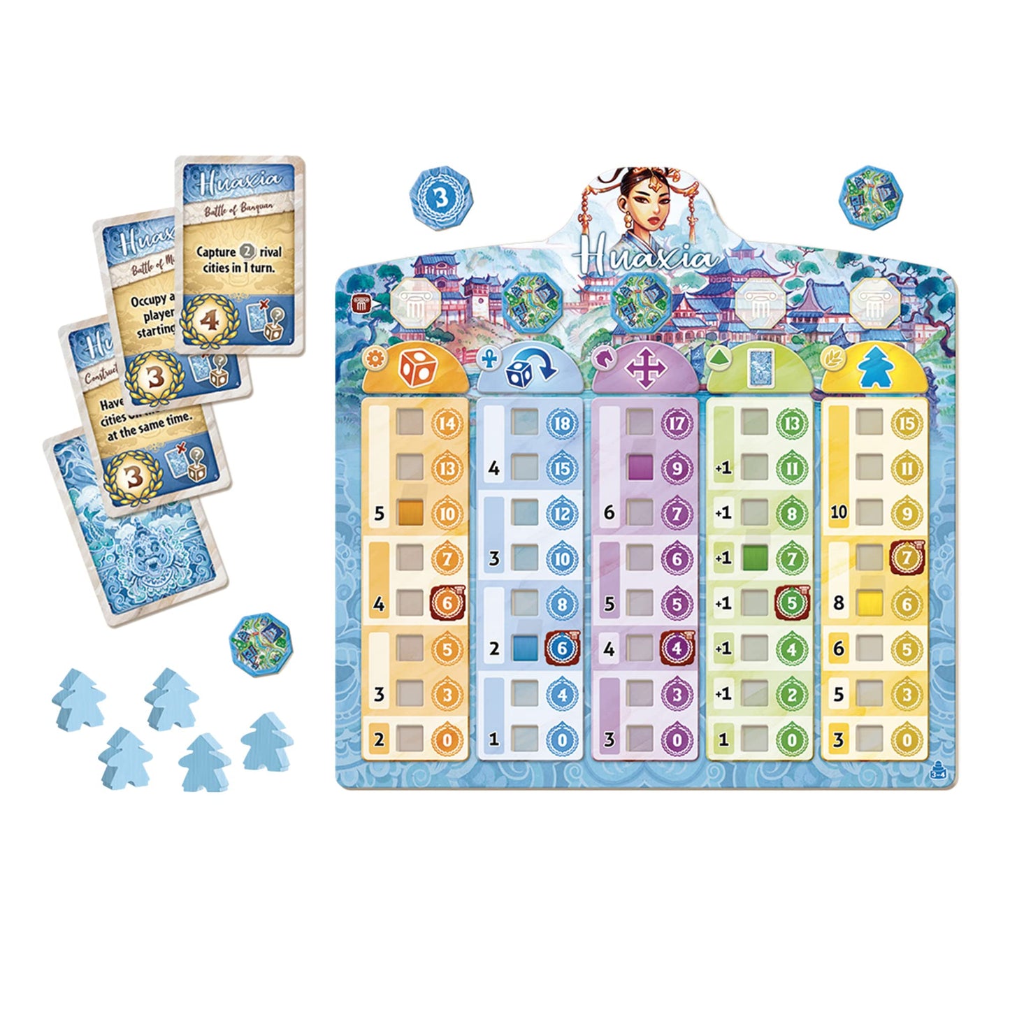 Sand Castle Games First Empires Board Game | Civilization Game | Territory Building Game For Adults And Teens | Ages 14+ | 2-5 Players | Average Playtime 30-60 Minutes | Sand Castle Games (Sanle0101)