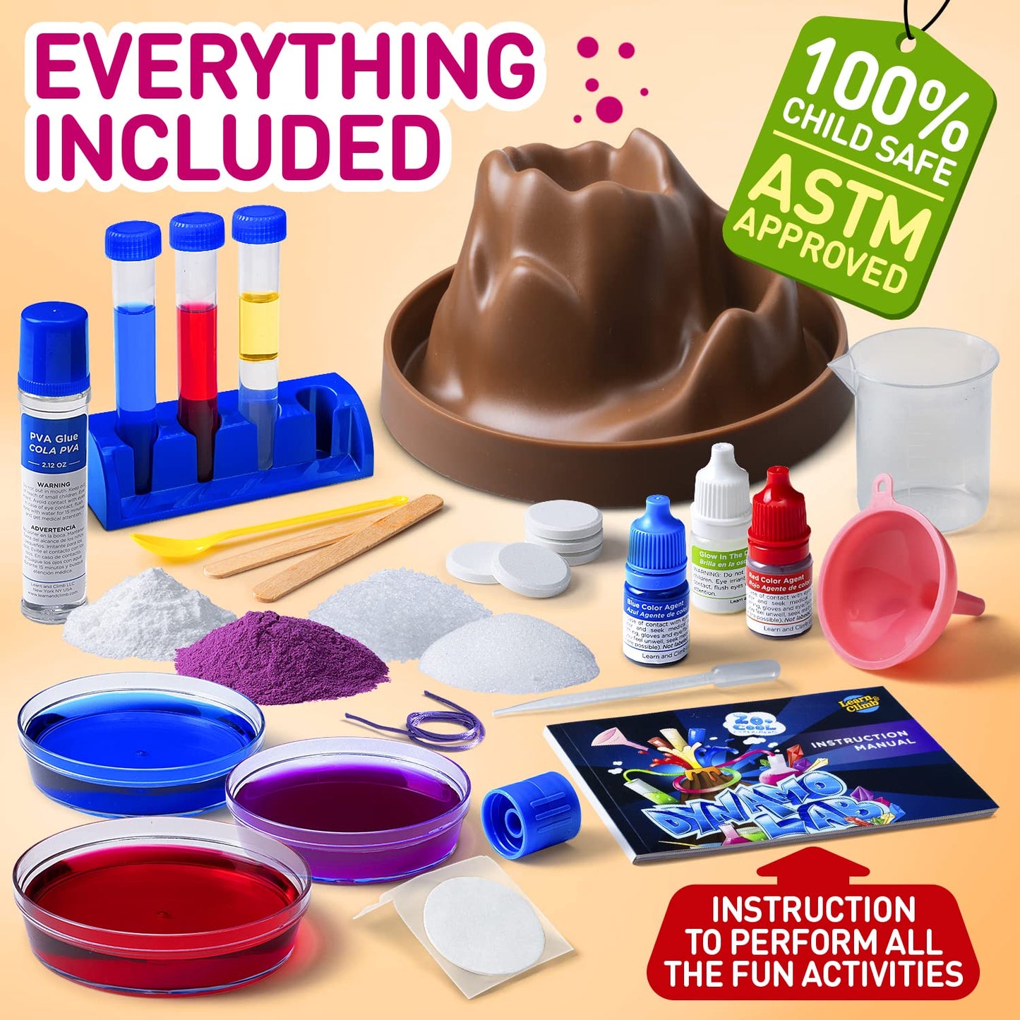Science Kit For Kids - 21 Experiments Science Set, Great Gifts For Kids Ages 4-8