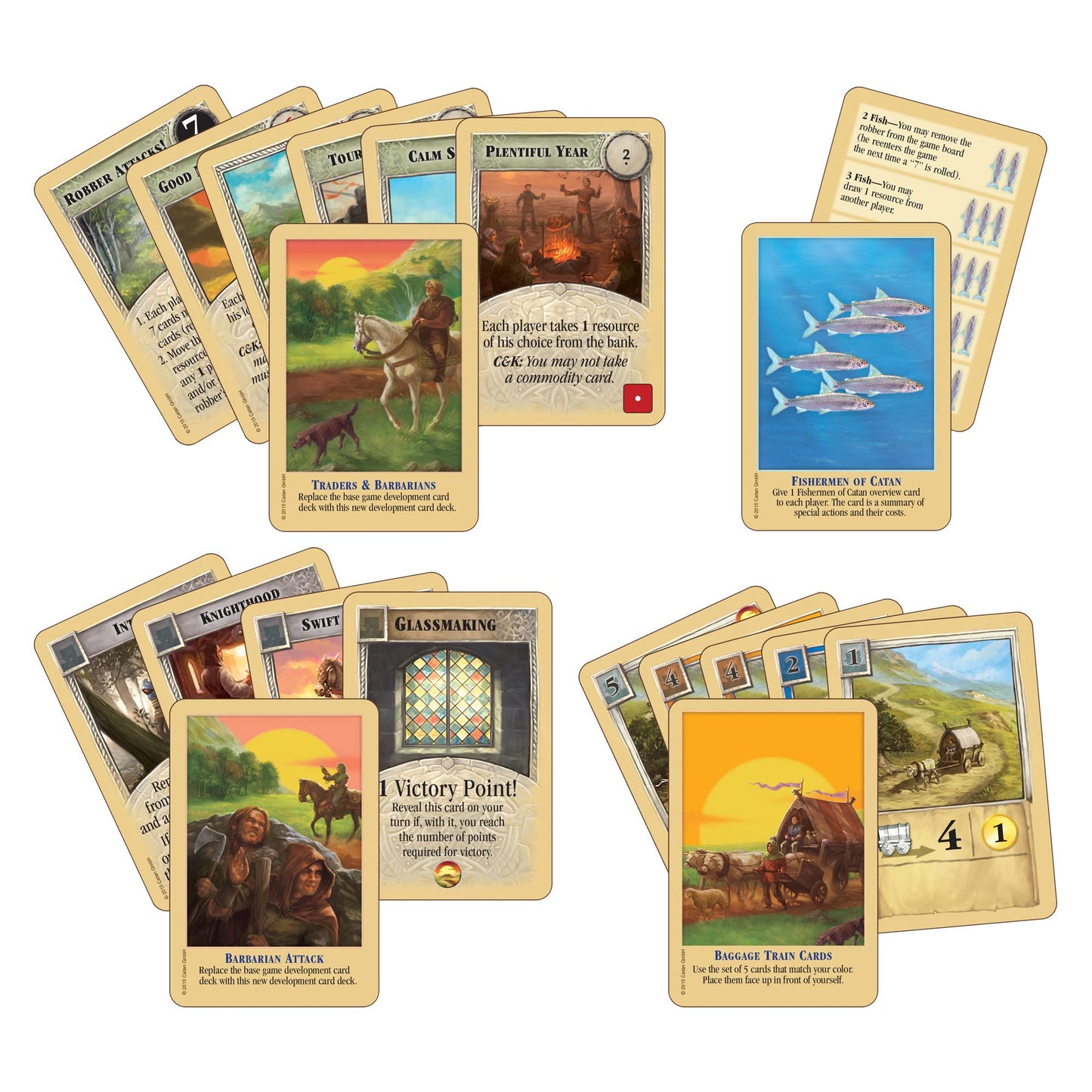 Catan Traders & Barbarians Board Game 5-6 Player Extension - Expand Your Epic Catan Adventure! Strategy Game For Kids And Adults