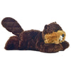 Aurora® Mini Flopsie™ 8-Inch Brown Plush Stuffed Animal - Adorable Builder™ for Kids, Toddlers, and Families