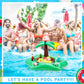 FillTouch Floating Drink Holder for Pool, Floating Cabana Bar, Hot Tub Drink Holder for Adults, Inflatable Pool Accessories(Coco