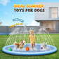 Splash Pad Sprinkler For Kids, 97'' Extra Large Non-Slip Baby Play Mat - 2 Colors, Dog Pool Toys, Toddler Outdoor Toys For Ages