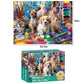 300 Piece Puzzle for mature-themeds Jigsaw Puzzles Dog Puzzles 300 Pieces for mature-themed Kids Ages 8-10 10-12 Recycled Cardboard mature-themed Puzzles Game Birthday Gift Family Challenging Game 20.5x15IN