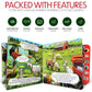 Lil-Gen Farm Animal Toys, Playmat And Education Animal Sound Book, 22Pcs - 20 Small Animal Figurines, 1 Playmat, 1 Sound Book - Toy Farm Animals For Children 3+, Farm Playset For Boys/Girls