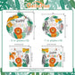 Gatherfun Safari Birthday Party Supplies Jungle Disposable Paper Plates Napkins For Safari Jungle Theme Birthday Decorations, Se