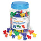 Learning Resources Friendly Farm Counters Toy Set of 144, Multicolor Plastic Counting and Sorting Educational Game, Model LER0187