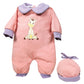 Lissi: Baby Doll Billie & Little Bear - 15'' Blue & Pink - 8 Piece Set W/Stuffed Teddy Bear, Extra Outfit, Food Accessories, Pre