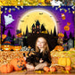 Avezano Happy Halloween Banner Spooky Halloween Backdrop Trick or Treat Halloween Banner Halloween Party Decorations Kids Outdoo