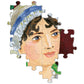 eeBoo 1000-Piece Jigsaw Puzzle - Piece and Love Jane Austen Club, Cardboard, Square, Minimal Dust, Puzzle for Adults and Families