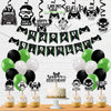 Festiko Video Game Theme Happy Birthday Party Decoration Combo (36 Pcs), Video Games Party Favors For Kids Birthday Decoration(B