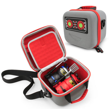 Casematix Robot Toy Box Case Compatible With Ninja Bots Interactive Battling Robots And Accessories, Includes Case Only