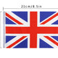 Uk British Flag,100Feet/76Pcs United Kingdom Union Jack National Country World Pennant Flags Banner,Party Decoration Supplies Fo