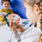 Petit Collage Animal Kingdom Card Game for Kids, Ages 4+, 2-4 Players, Sturdy Tin Storage, Model PTC257