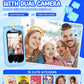Kids Smart Phone Boys Toy: Christmas Birthday Gifts for Girls Age 3-10 - Working Real Play Cell - Toddler Learning Toy (Blue)