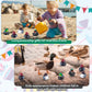 Deekin 24 Pcs Family Mallard Rubber Duck 2 Inch Cool Floating Decoy Rubber Ducks Adorable Soft Bathtub Decoy Bath Toys For Birthday Gift Nature Birds Lovers Cruise Party Hunting Decoration