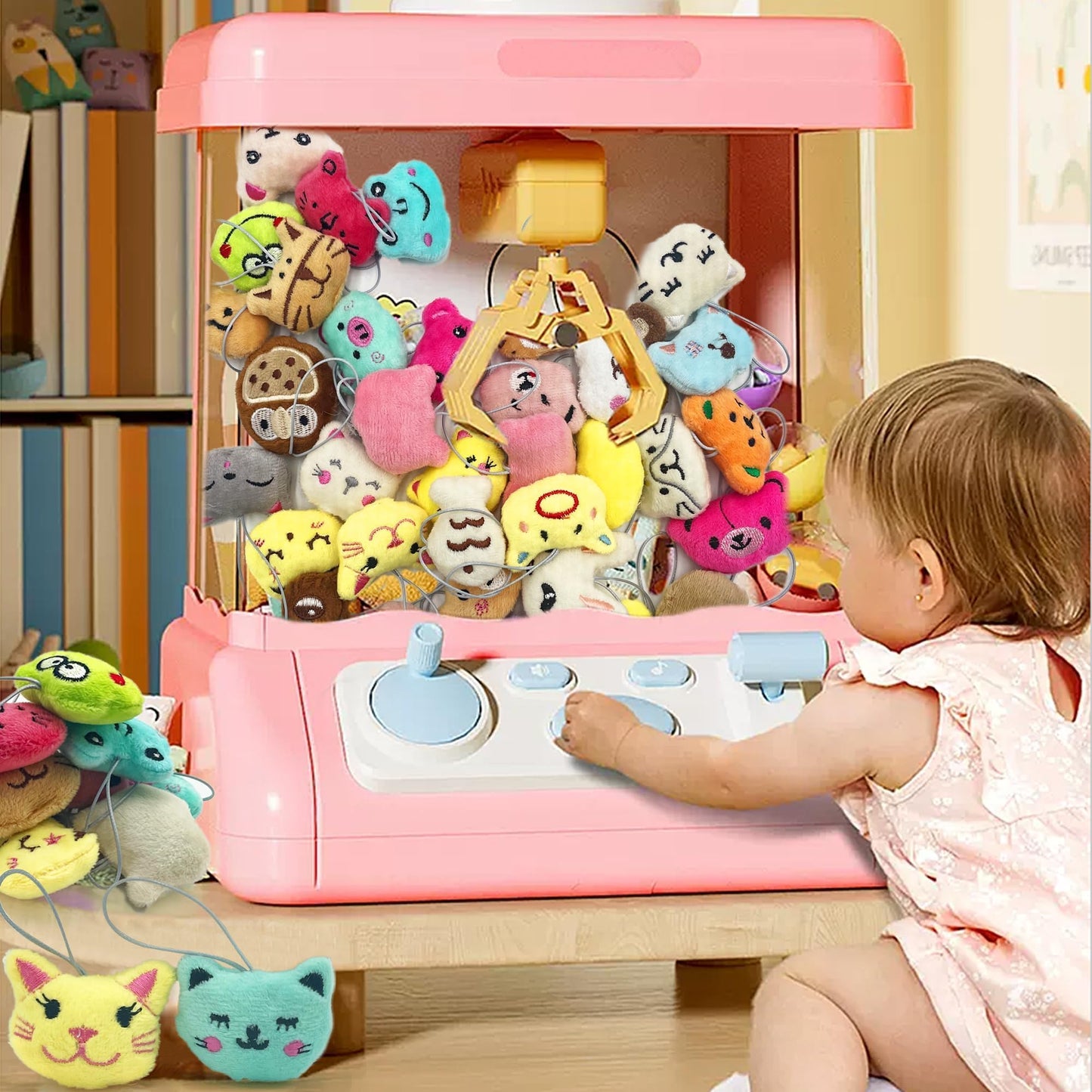 Xipegpa 36 Pcs Mini Animal Plush Toys Set Cute Small Animal Stuffed Toy Keychain For Party Favors Keychain Ornament For Goody Bag Easter Egg Stuffers Carnival Birthday Party Classroom Prizes