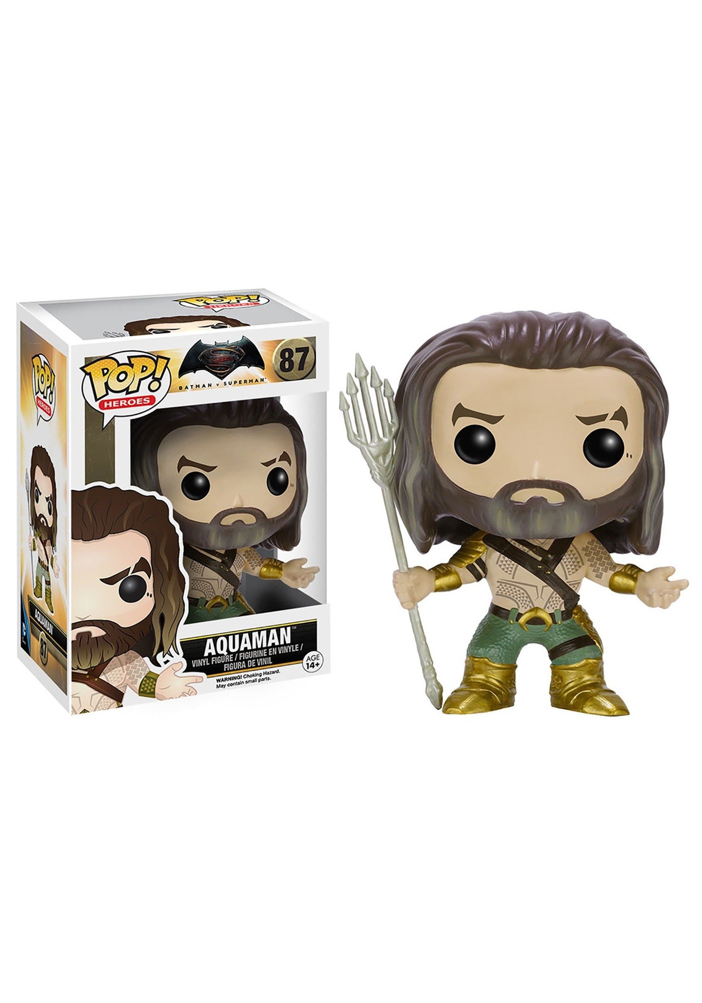 Funko Pop Heroes: Batman Vs Superman - Aquaman Action Figure