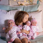 Jc Toys La Baby Caucasian 20-Inch Small Soft Body Baby Doll | Washable |Removable Pink Floral Outfit W/ Hat, Pacifier & Magic Bottle | For Children 12 Months +
