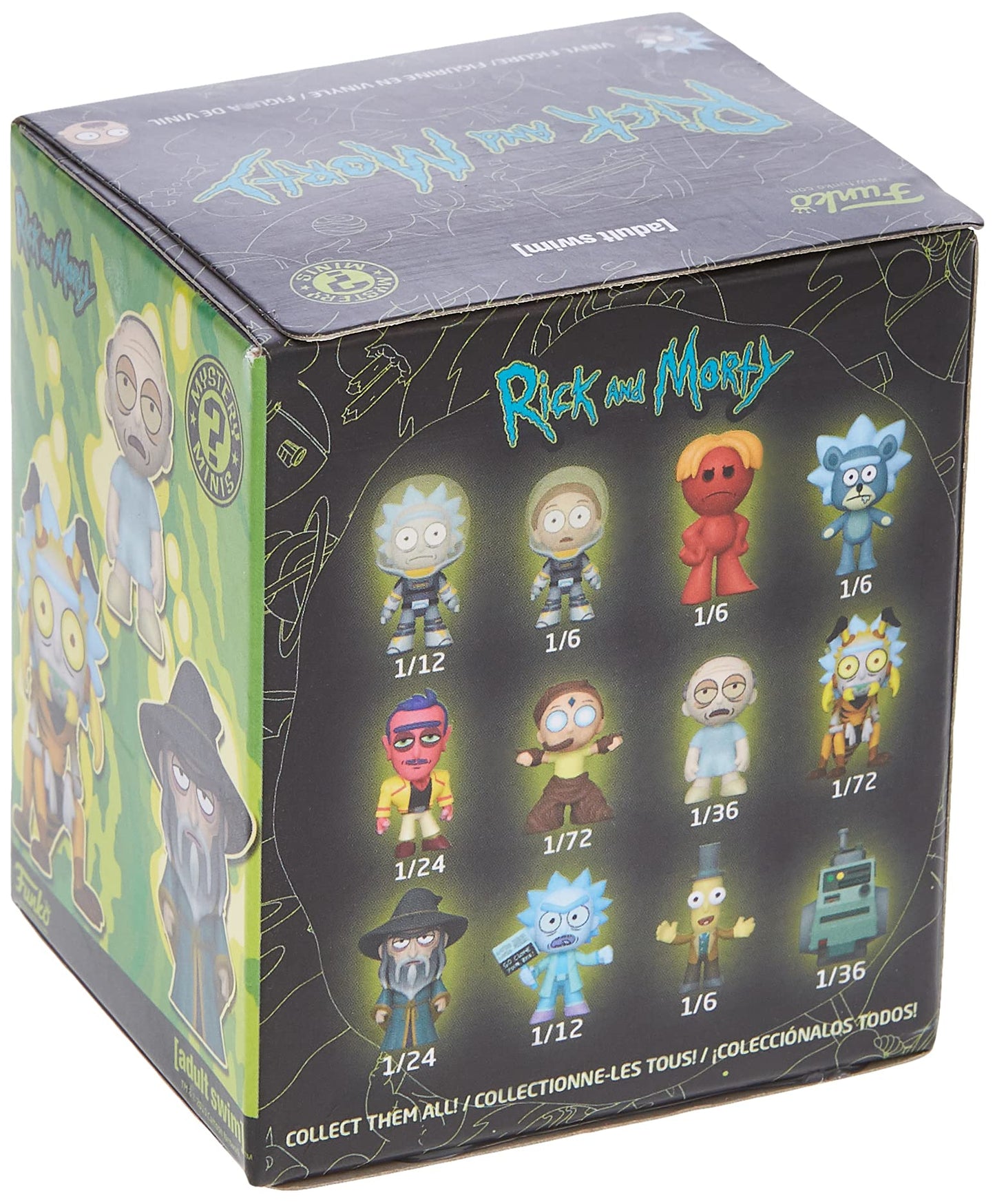 Funko Mystery Minis: Rick And Morty, Multicolor