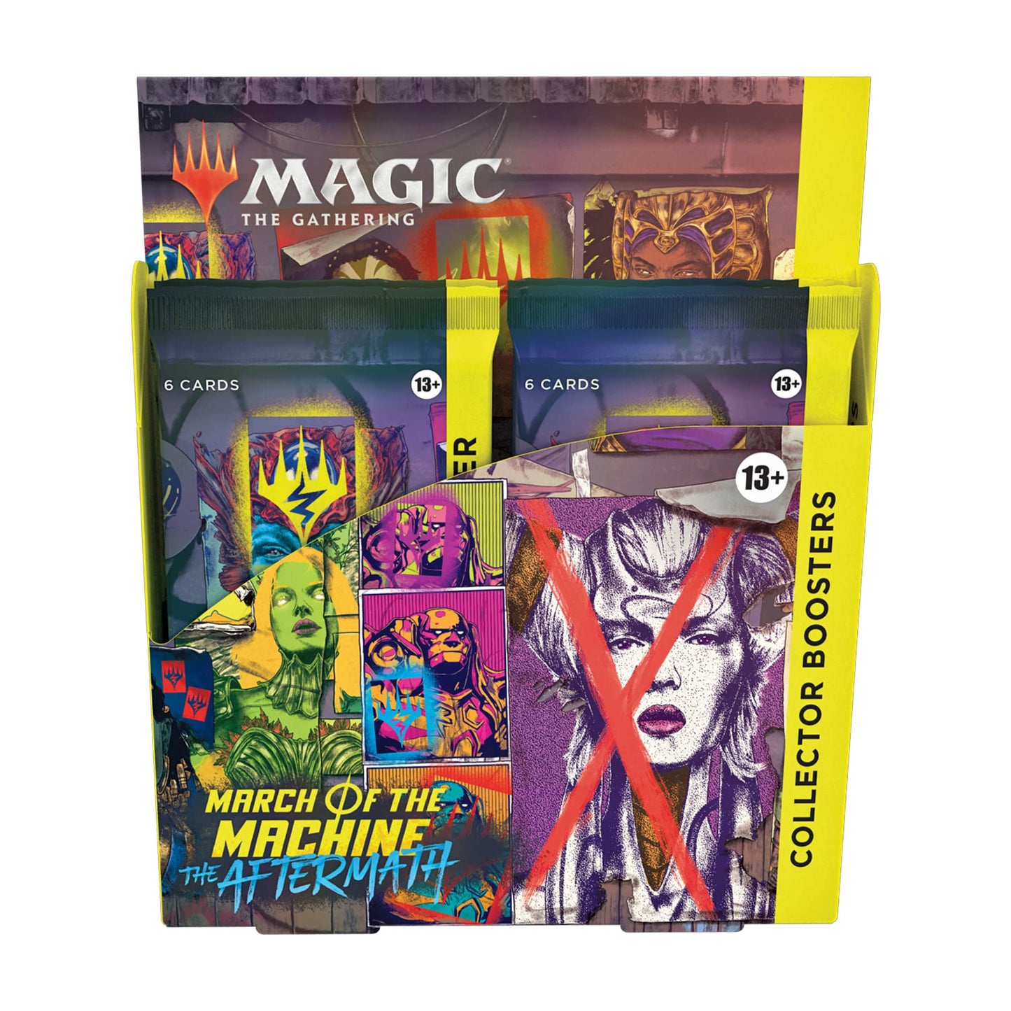 Magic: The Gathering March Of The Machine: The Aftermath Collector Booster Box | 12 Packs (72 Magic Cards)