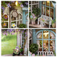 DIY Miniature House Kit  CUTEROOM Mini House Kit for mature-themed to Build  Wooden Dollhouse Making Kit with Furniture  Christmas Birthday Gifts- Molly Garden