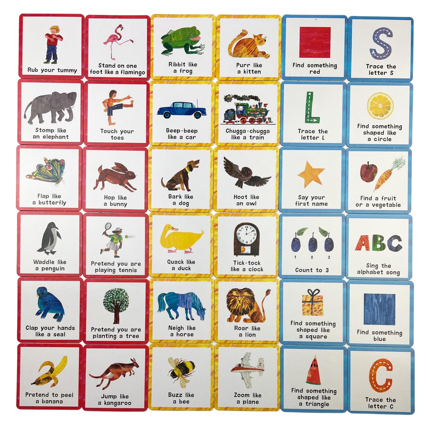 Briarpatch, The Very Hungry Caterpillar What Can You Do Game, Based On Board Books By Eric Carle, Preschool Learning For Kids