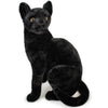 TigerHart 13 Inch Black Cat Stuffed Animal Plush - Soft Polypropylene Material, Model 850000897588