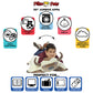 Pillow Pets Jumboz Appa Plush Toy, 30" White Stuffed Animal, Nickelodeon Avatar: The Last Airbender, Model 01402615H