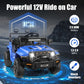 Hikole 12V Kids Ride on Car with Parent Remote Control, Electric Truck Car Toys Gift for Toddler Boys Girls Ages 3-8, Spring Sus