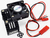 Nitro Hobbies Aluminum 540/550 Motor Heat Sink w/Cooling Fan Black