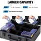 Tcguard Toploader Storage Box For 3''*4'' 35Pt Toploaders, Waterproof, Anti-Skid, Card Storage Box With Dividers, Fits Trading C
