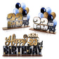 Lingteer Happy 23Rd Birthday Gold Acrylic Table Topper Centerpieces Set - Cheers To 23 Years Old Birthday 23Rd Bday Party Gift Decorations.