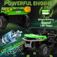 Joyracer 24V 4Wd Ride On Car, 2 Seater Dump Truck W/4X200W Motor, Gift Flower, 2.4G Remote Control, 4 Wheeler, Bluetooth Music,