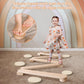 Avrsol Kids Balance Beam Wooden Stepping Stones Montessori Furniture Balance Board For Toddlers Kids Play Gym