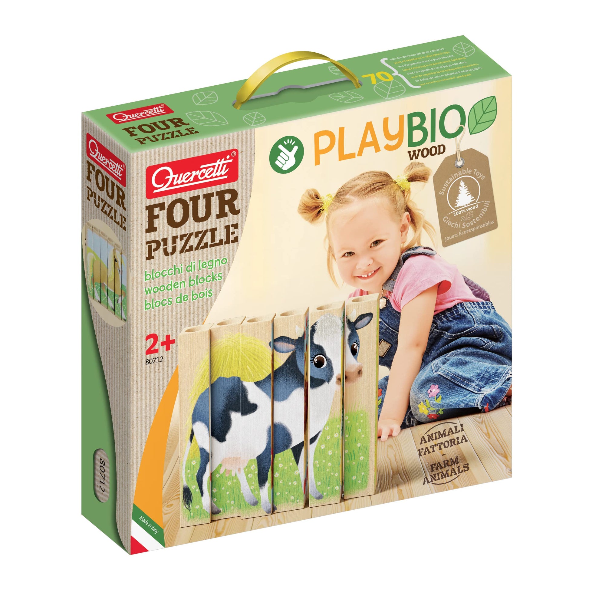 Mix-N-Match Wood Puzzle Baby Animal