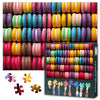 mature-themed Puzzles 1000 Pieces - Vibrant Macaroons & Dessert Art  Jigsaw Puzzle for mature-themeds with Sweet  Design  1000-Piece Puzzle Board - 27.5x19.7 in