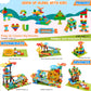 COUOMOXA Marble Run Building Blocks - Montessori STEM Toys for Kids 4-8, Classic Color, Ideal Christmas & Birthday Gifts
