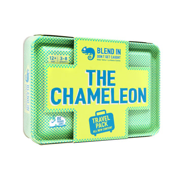 Big Potato Chameleon Travel Board Game - Award-Winning Spot-The-Imposter in Travel Tin, 20 New Topics, Model BIG-CHMTRAV01UK