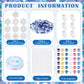 WinnerWhy DIY Winter Snowflake Suncatchers Art Kits, 30 Sets, Acrylic, 15 cm x 25 cm x 9 cm, Perfect for Classroom & Home Decor