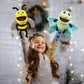 Justqunseen Hand Puppet Realistic Plush Puppet 13'',Insect Animal Puppets For Kids Insect Stuffed Animal Hand Puppet With Moveab