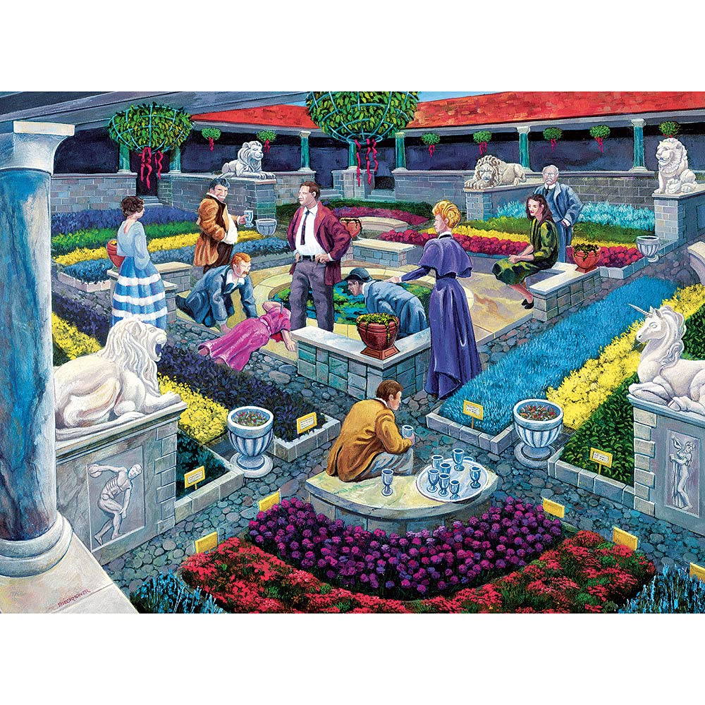 Bits And Pieces - 3-In-1 Multipack - 1000 Piece Jigsaw Puzzles For Adults – 1000 Pc Large Piece Mystery Puzzle Set By Gene Dieckhoner - 20' X 27'