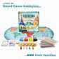 Underdog Games Trekking The World Board Game - 2nd Edition for Ages 10+ - Easy to Learn, Family Fun, Cardboard