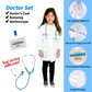 Born Toys Premium 16Pcs Costume Dress Up Set For Kids Ages 3-7 Fireman,Police Costume, And Doctor All Sets Are Washable And Have Accessories